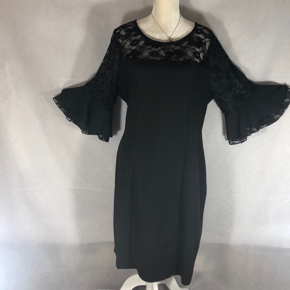 NWT = ALWAYS INDIGO = Size 2X, Midi dress. - Picture 2 of 8